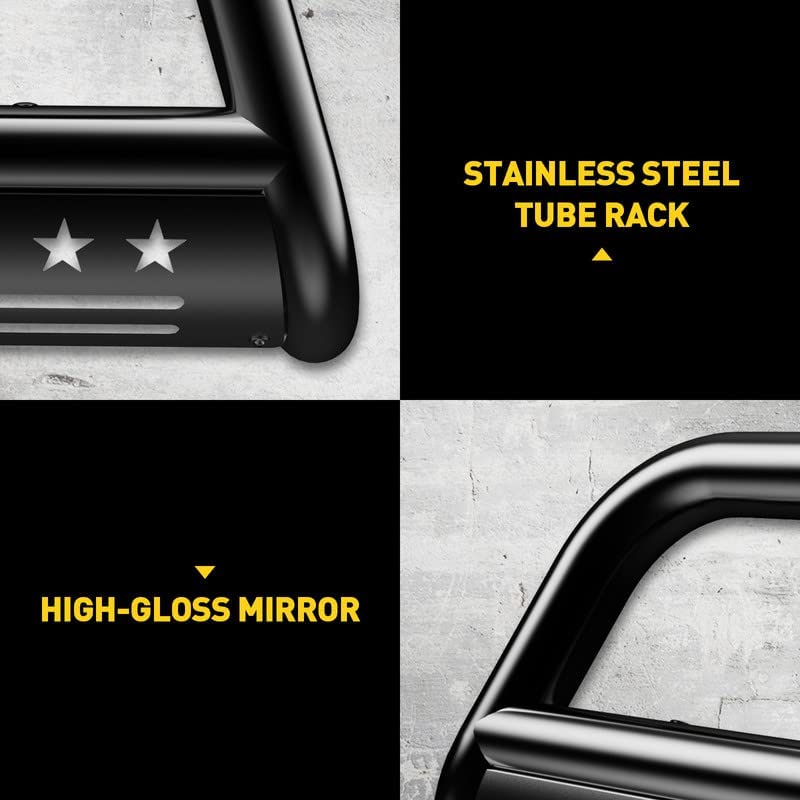 Suncent® 2007-2022 Toyota Tundra Black Bull Bar 3