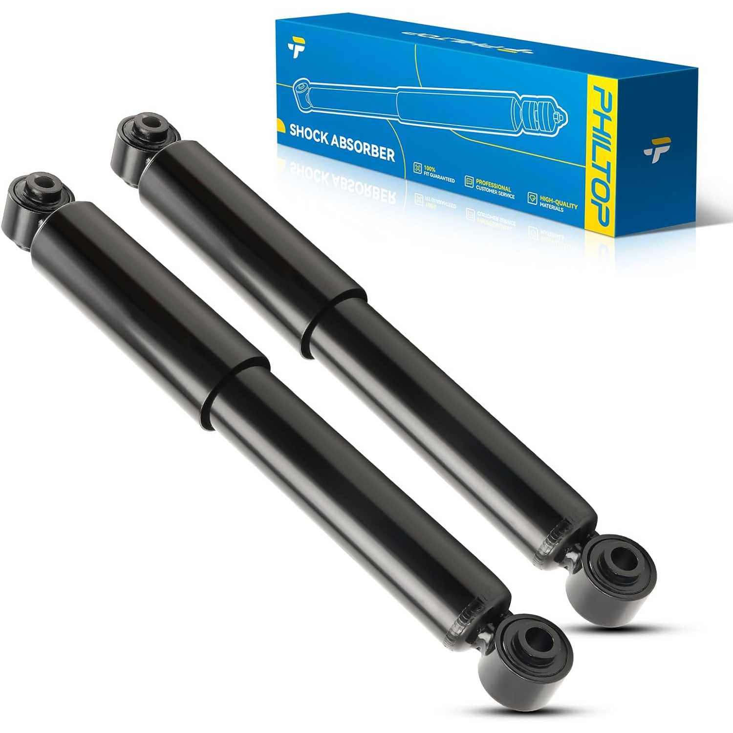 PHILTOP Rear Struts Shock Absorbers 5668 * 2,Automotive Replacement Shocks For 2003-2007 Saturn Ion,2PCS