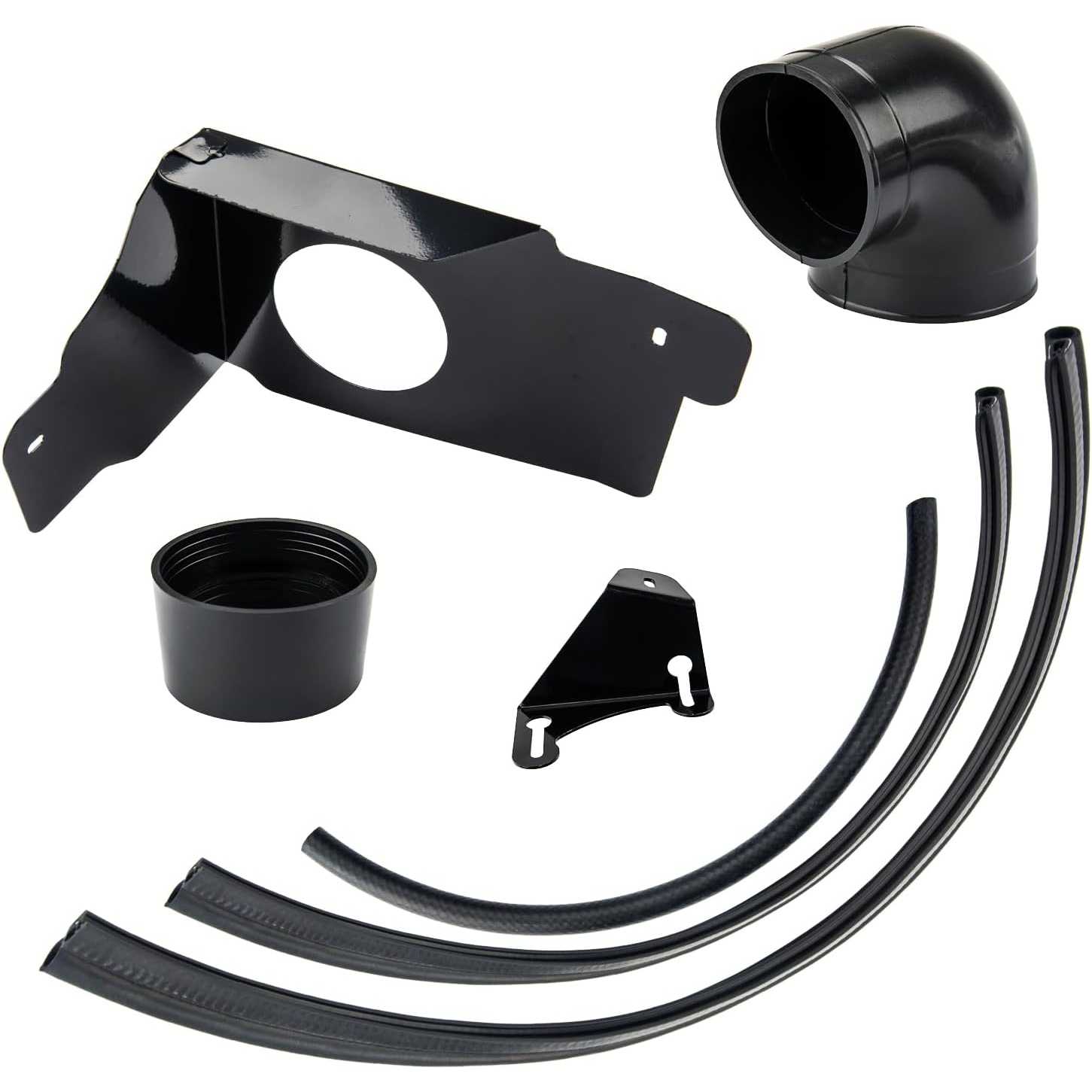 ZonCar® Cold Air Intake Kit High Flow Inlet for Mustang GT 4.6L V8 2005 2006 2007 2008 2009 Blue 5