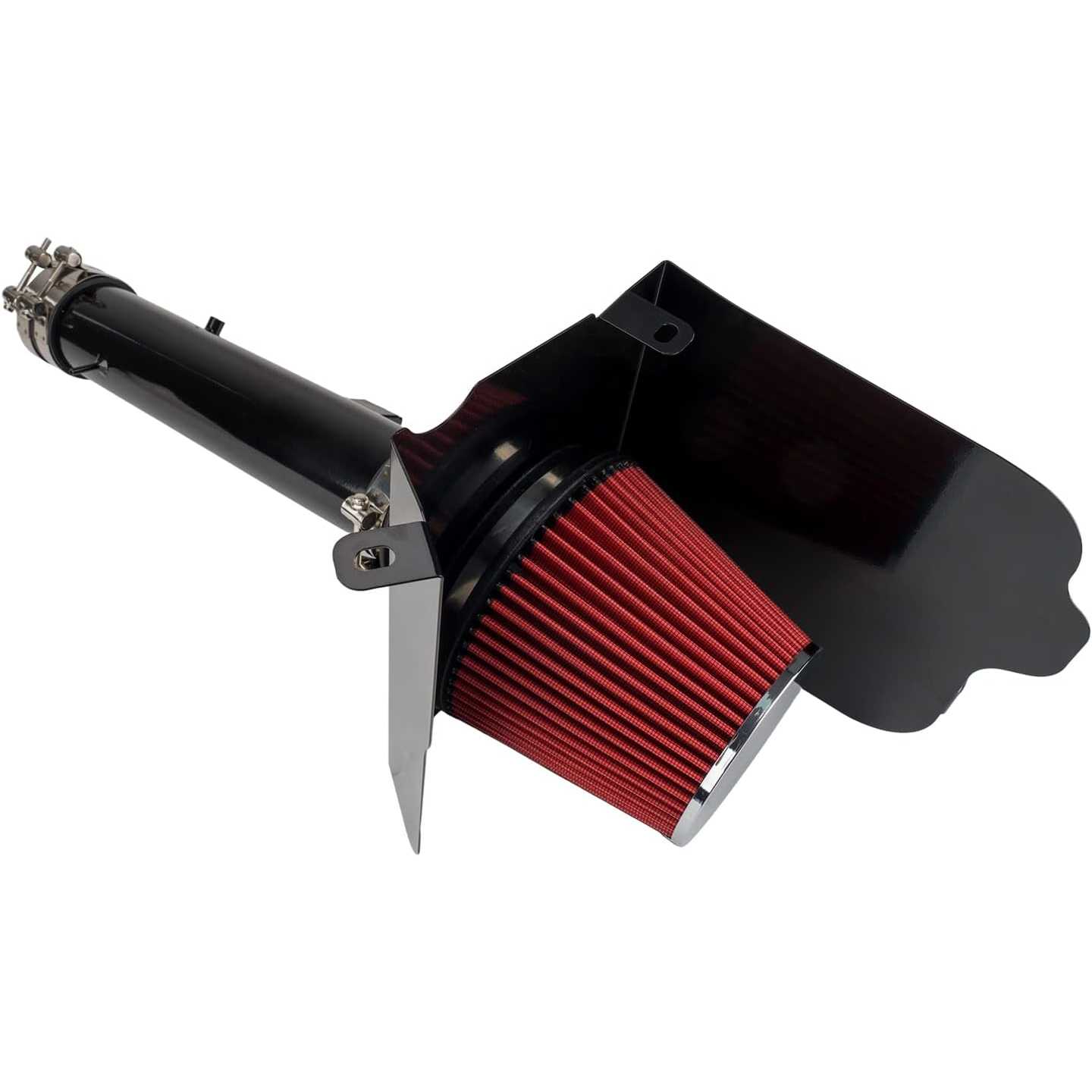 AUTOSITY® High Flow Performance Cold Air Intake Kits w/Filter for 2005-2011 Toyota Tacoma V6 4.0L (Red) 1