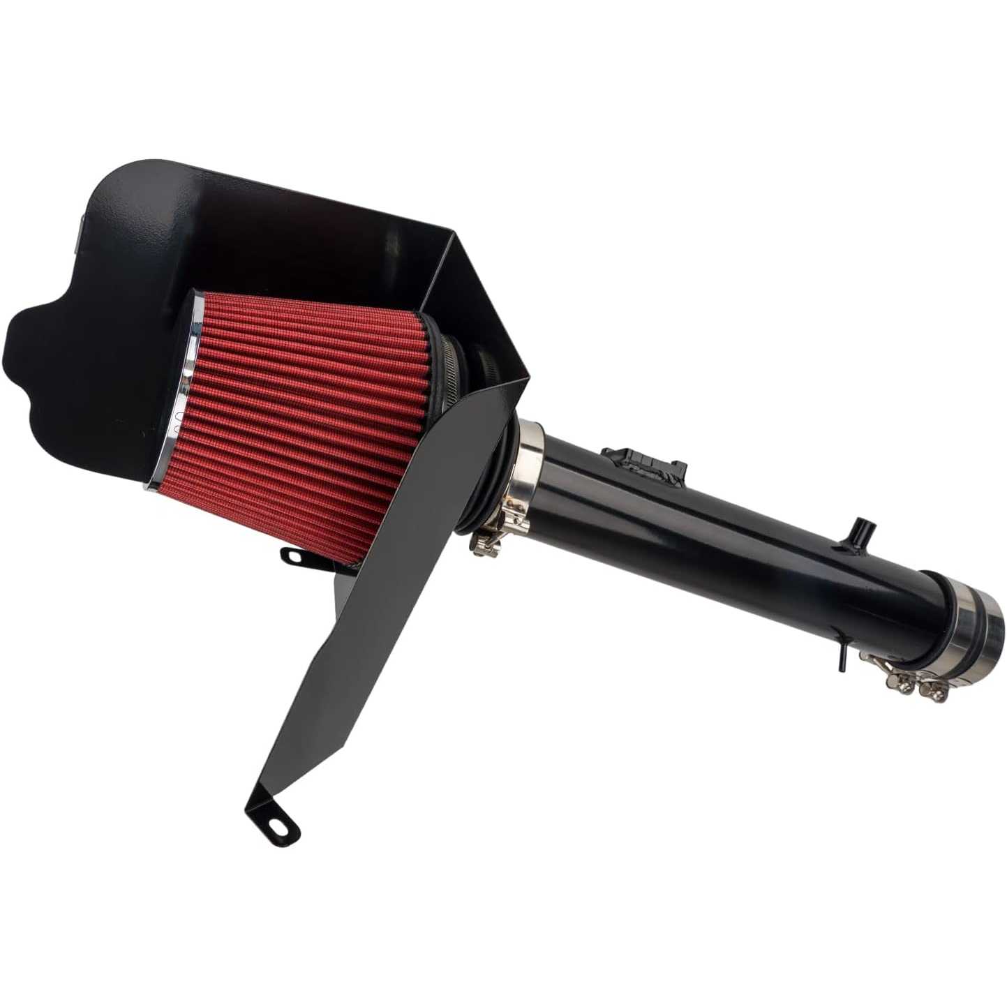 AUTOSITY® High Flow Performance Cold Air Intake Kits w/Filter for 2005-2011 Toyota Tacoma V6 4.0L (Red) 2