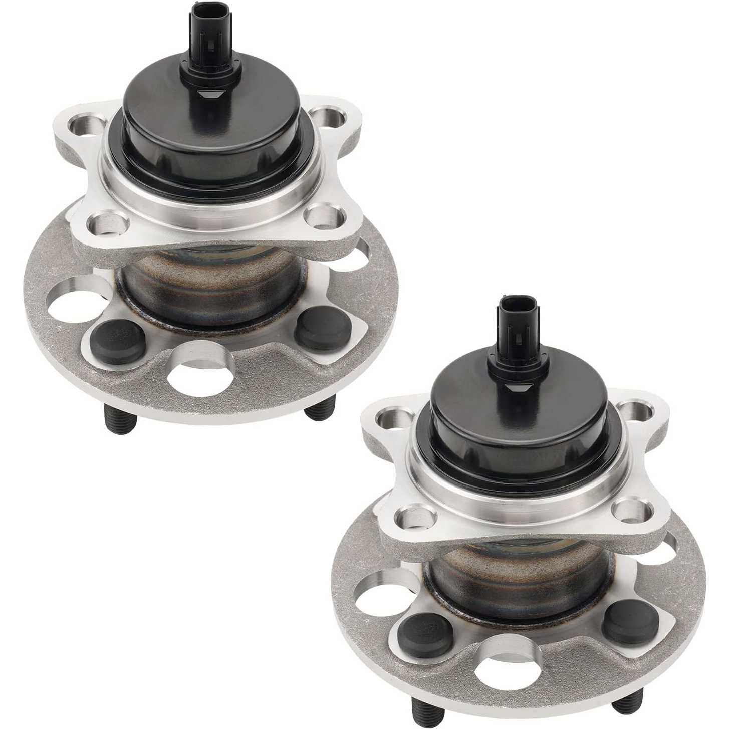 Rear Wheel Hub Bearing Assembly 2PCS for 2009 Toyota Yaris 1