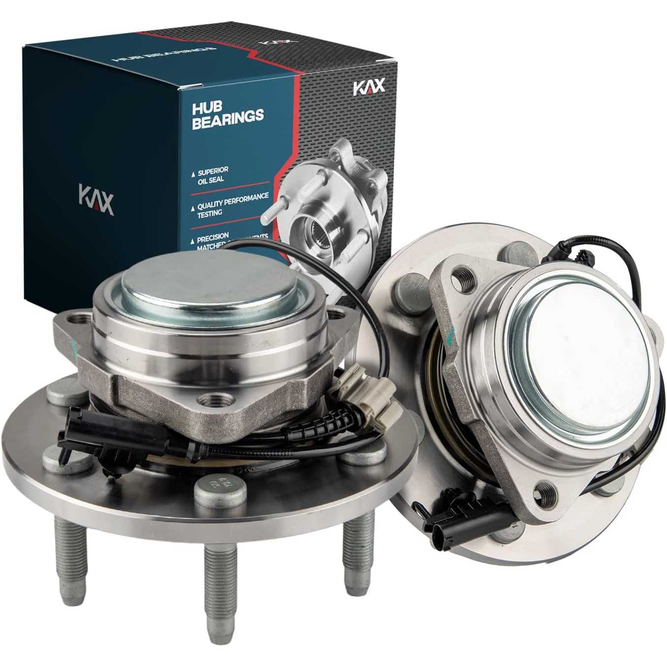 2× 6Lug Front Wheel Bearings Hub for Chevy Silverado 1500 Sierra 1500 Yukon C20