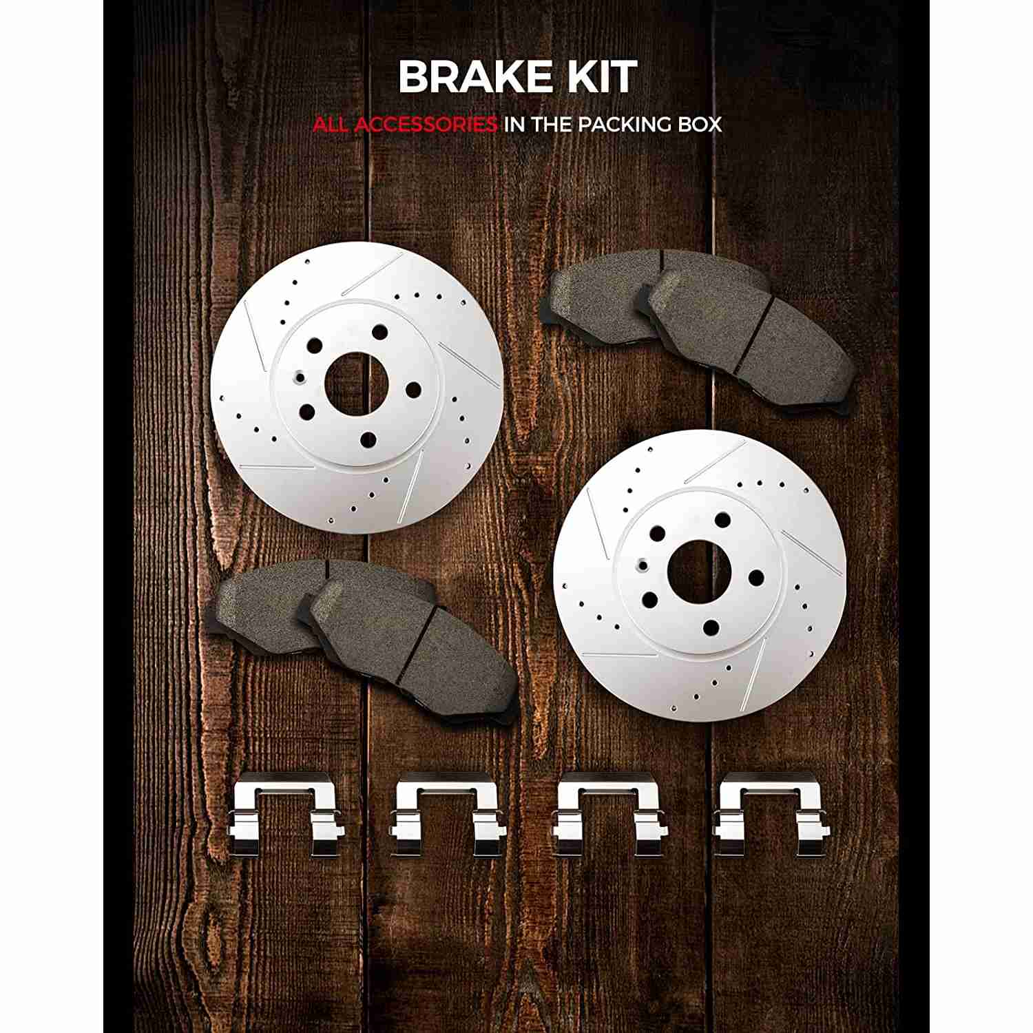 Suncent® 2010-2017 GMC Terrain(More Available) Front Brakes Kits 6DBK0030 6