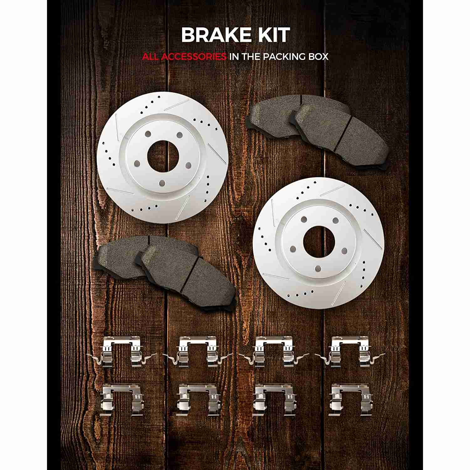 2007 Dodge Durango Front Ceramic Performance Brake Pad & Rotor Kit 6