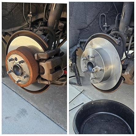 thumbnail image 2 of Ignitionco Rear Ceramic Brake Pads Kit For Chevy Impala Monte Carlo - 4 Pcs, Low Noise 2 of 5