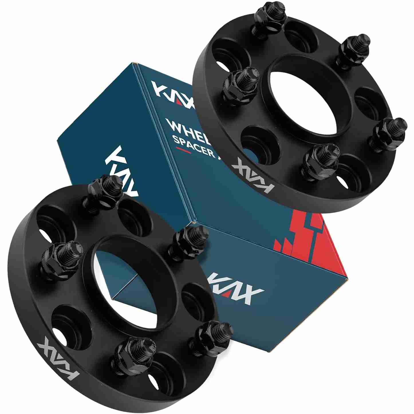 KAX® 5x4.75 20mm Thick Center Bore M12x1.5 Wheel Spacers 2PCS