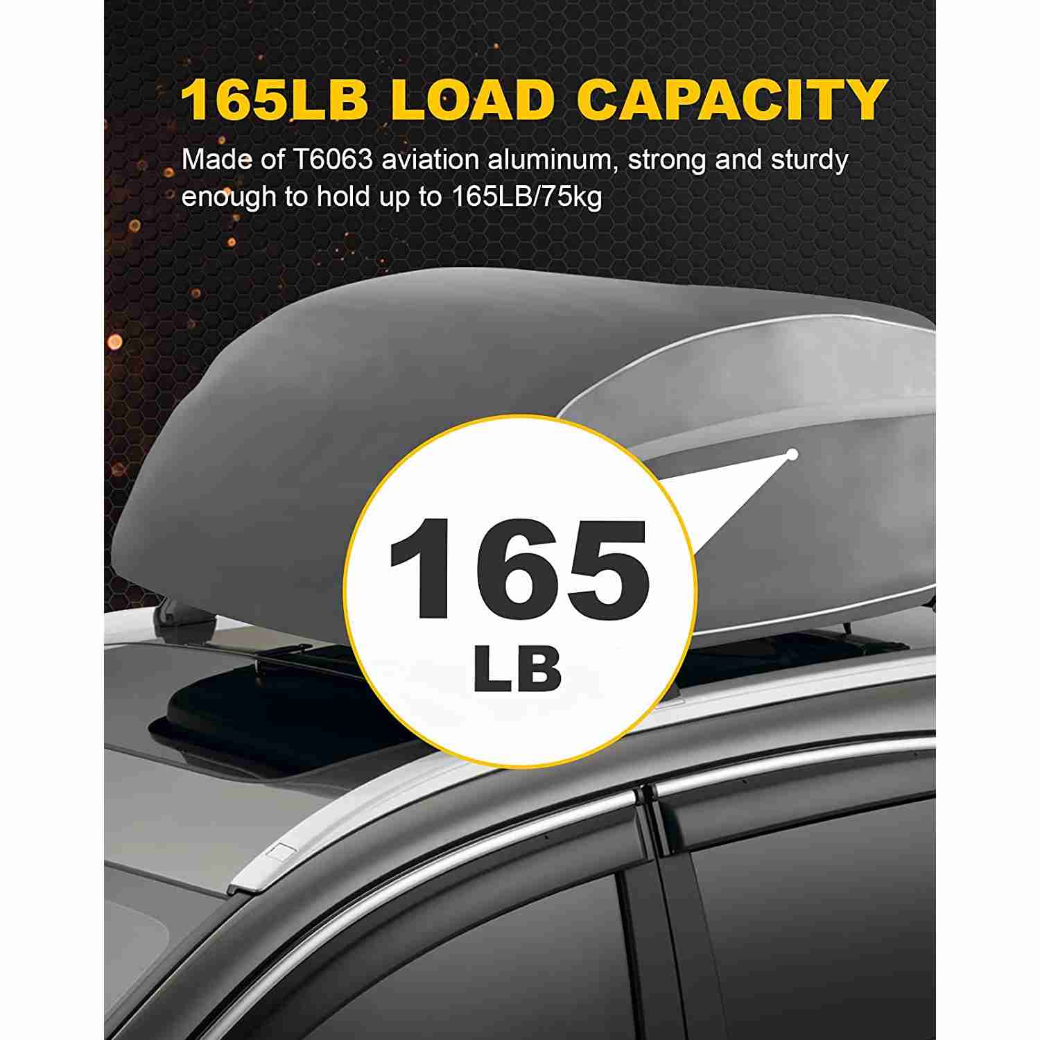 KYX® 2014-2019 Nissan Rogue Roof Rack Cross Bars 3