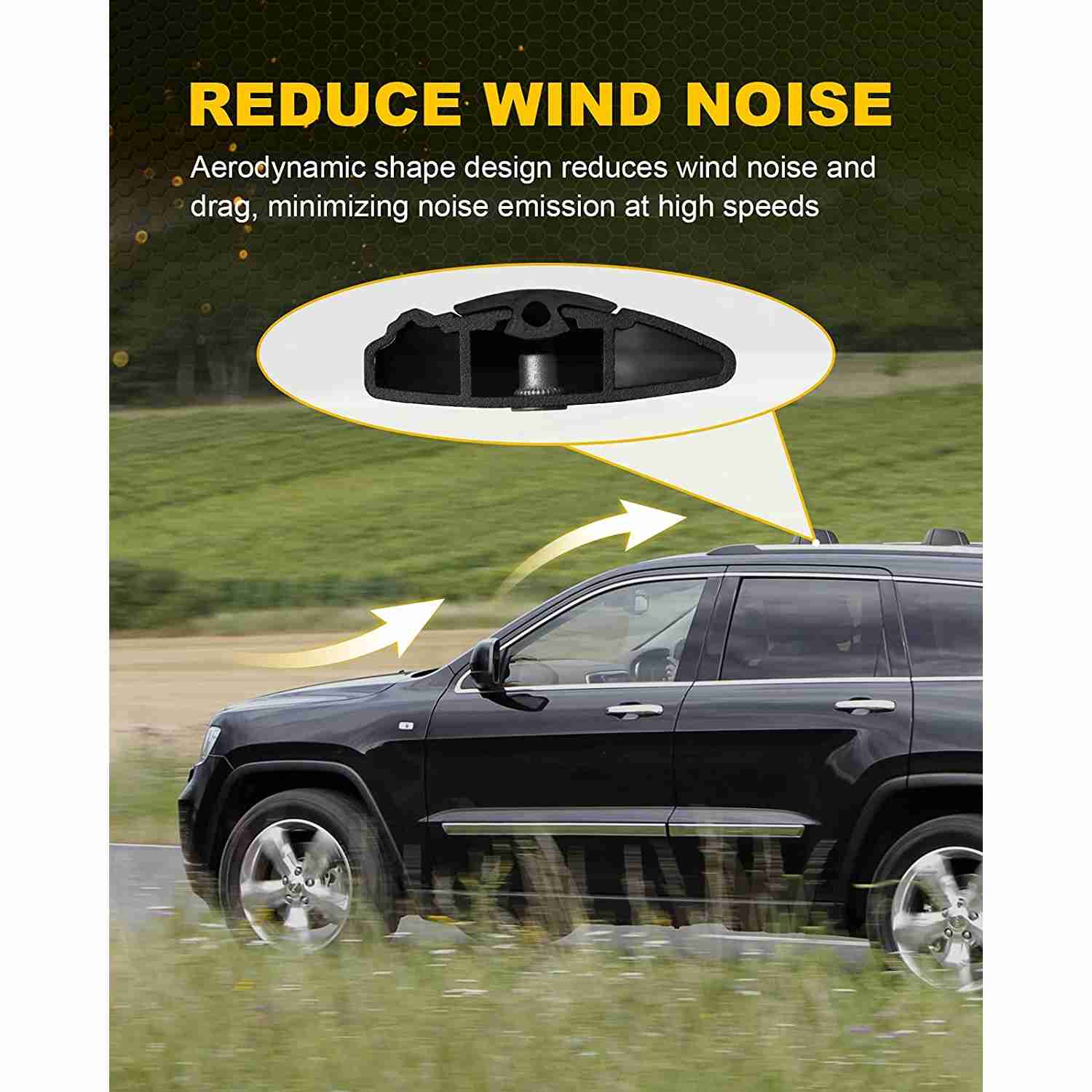 KYX® 2015-2020 GMC Yukon Roof Rack Cross Bars 2