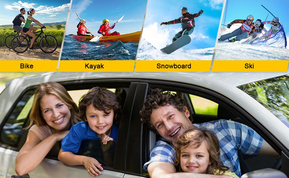 KYX Roof Rack Crossbars for 2011-2020 Sienna