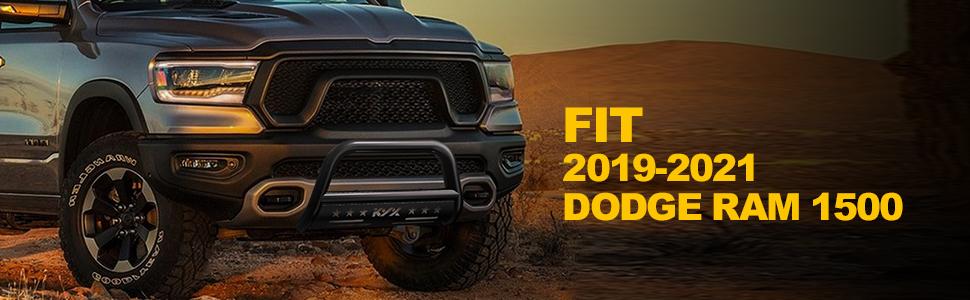 KYX Bull Bar for 2019-2021 Dodge Ram 1500 without Light