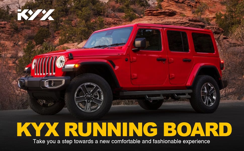 单管侧杠11号 2018-2021 Jeep Wrangler JL 4 Door