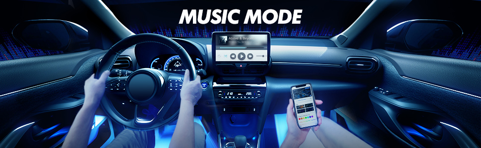 music interior light