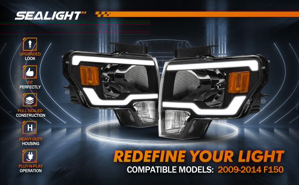 2009 2010 2011 2012 2013 2014 F150 headlights assembly