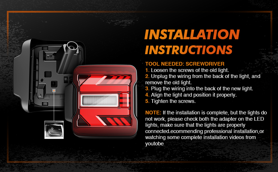 installation instructions