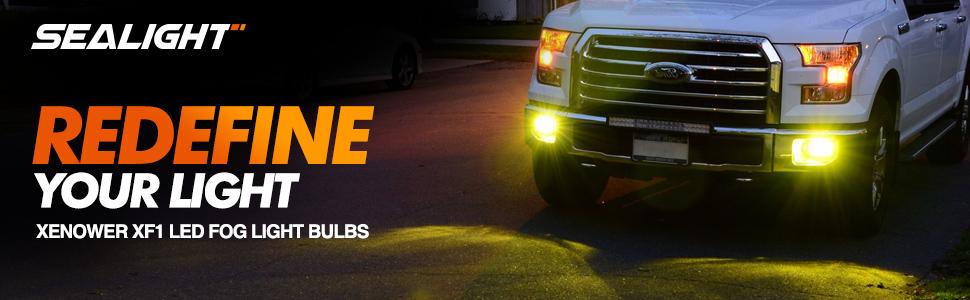 h11 LED fog lights