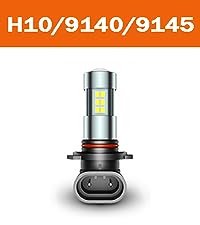 thumbnail image 2 of SEALIGHT F1A 5202 LED Fog Light Bulbs - 10000LM Super Bright 6000K Cool White, Pack Of 2 2 of 14