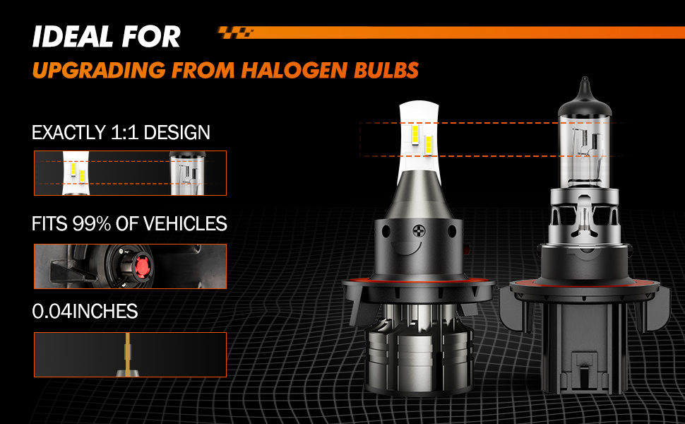 H13 9008 Led Headlight Bulbs