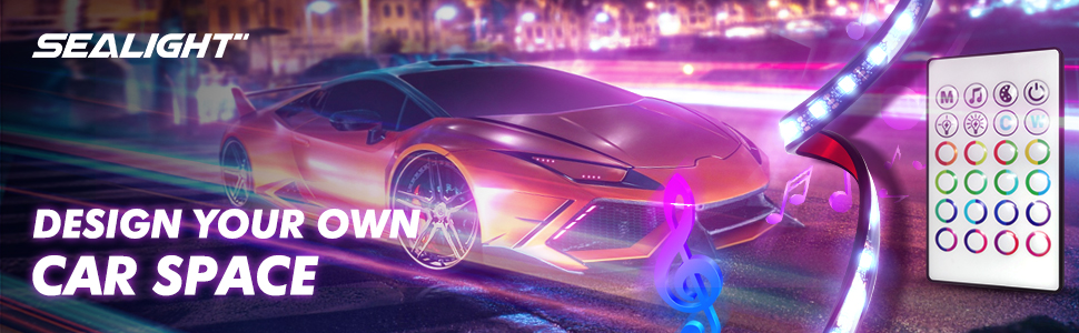 wireless led lights for car exterior