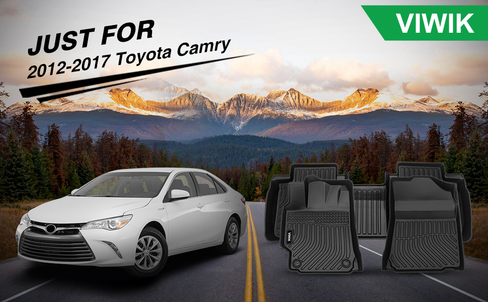 VIWIK 2012-2017 Toyota Camry floor mats
