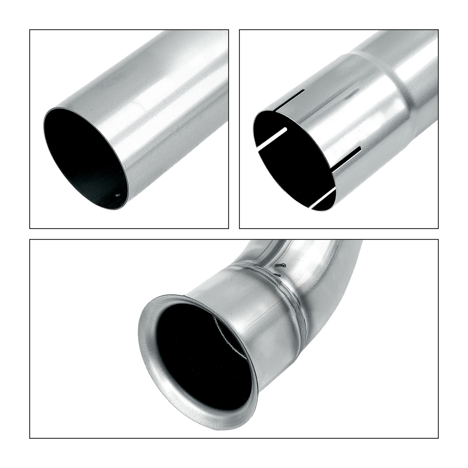 2007-2009 6.7L Cummins 4" Turbo-Back DPF-Delete Exhaust System For Ram 2500 3500 1