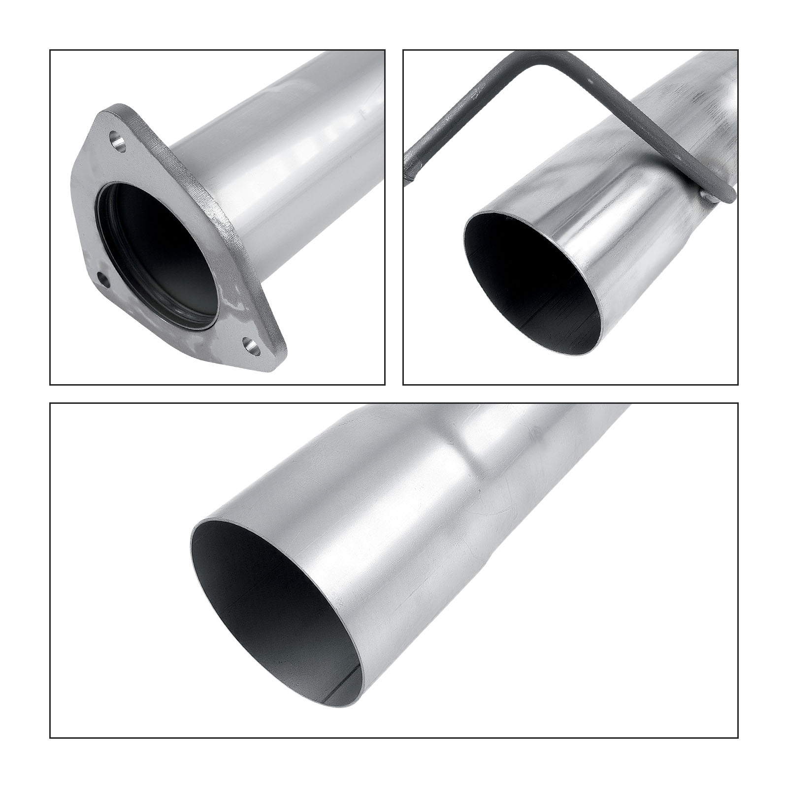 2013-2018 6.7L Cummins 4" Downpipe-Back CAT/DPF Delete Exhaust System For Ram 2500/3500 3