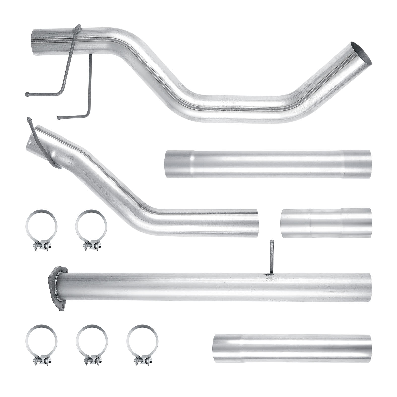 2013-2018 6.7L Cummins 4" Downpipe-Back CAT/DPF Delete Exhaust System For Ram 2500/3500 5