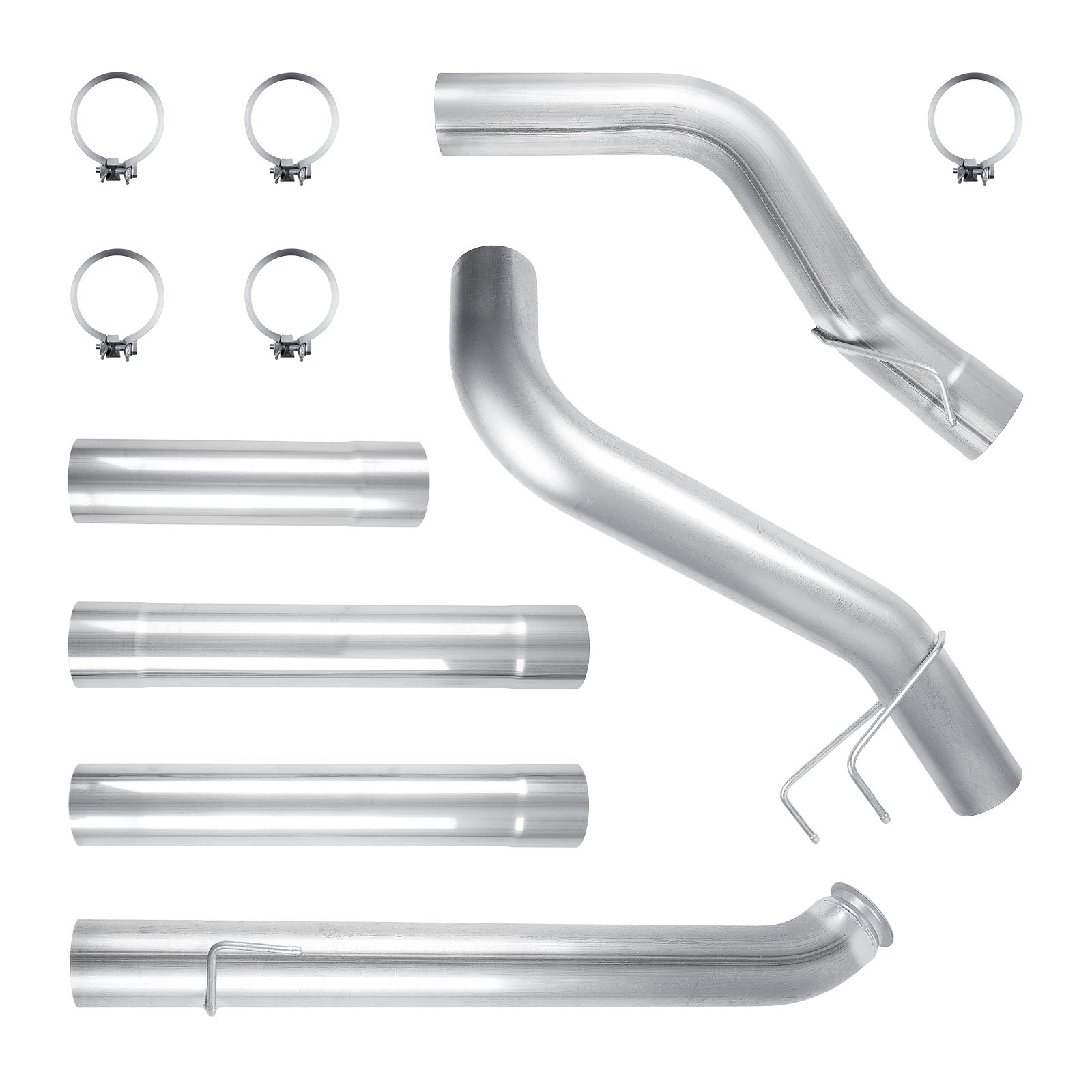 2019-2024 6.7L Cummins 5" Downpipe-Back CAT/DPF Delete Exhaust System For Ram 2500/3500 6