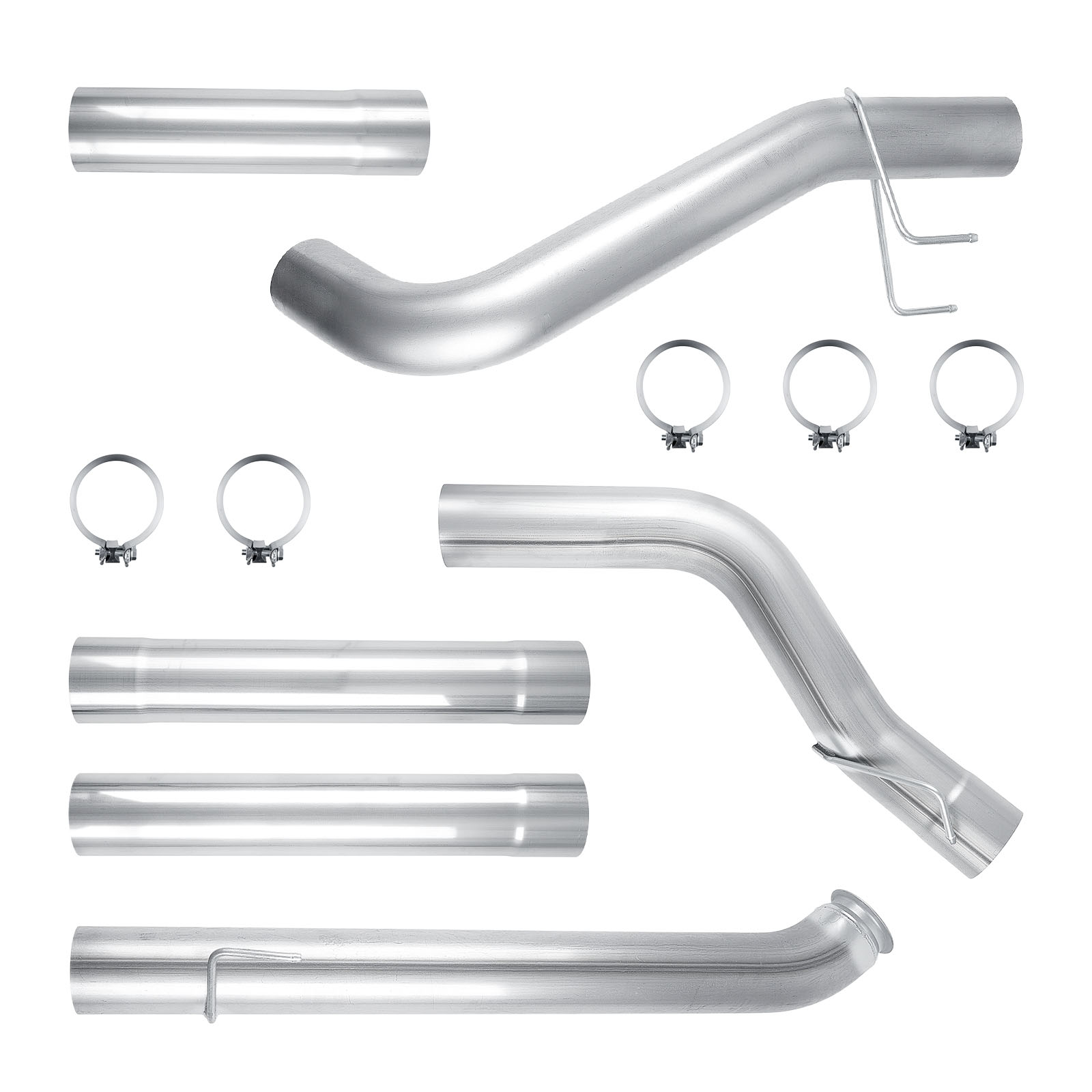 2019-2024 6.7L Cummins 5" Downpipe-Back CAT/DPF Delete Exhaust System For Ram 2500/3500 4