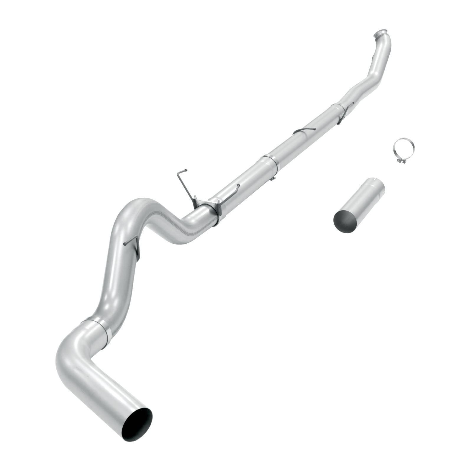 2007-2012 6.7L Cummins 5" DPF-Delete Turbo-Back Exhaust System For Ram 2500 3500 0