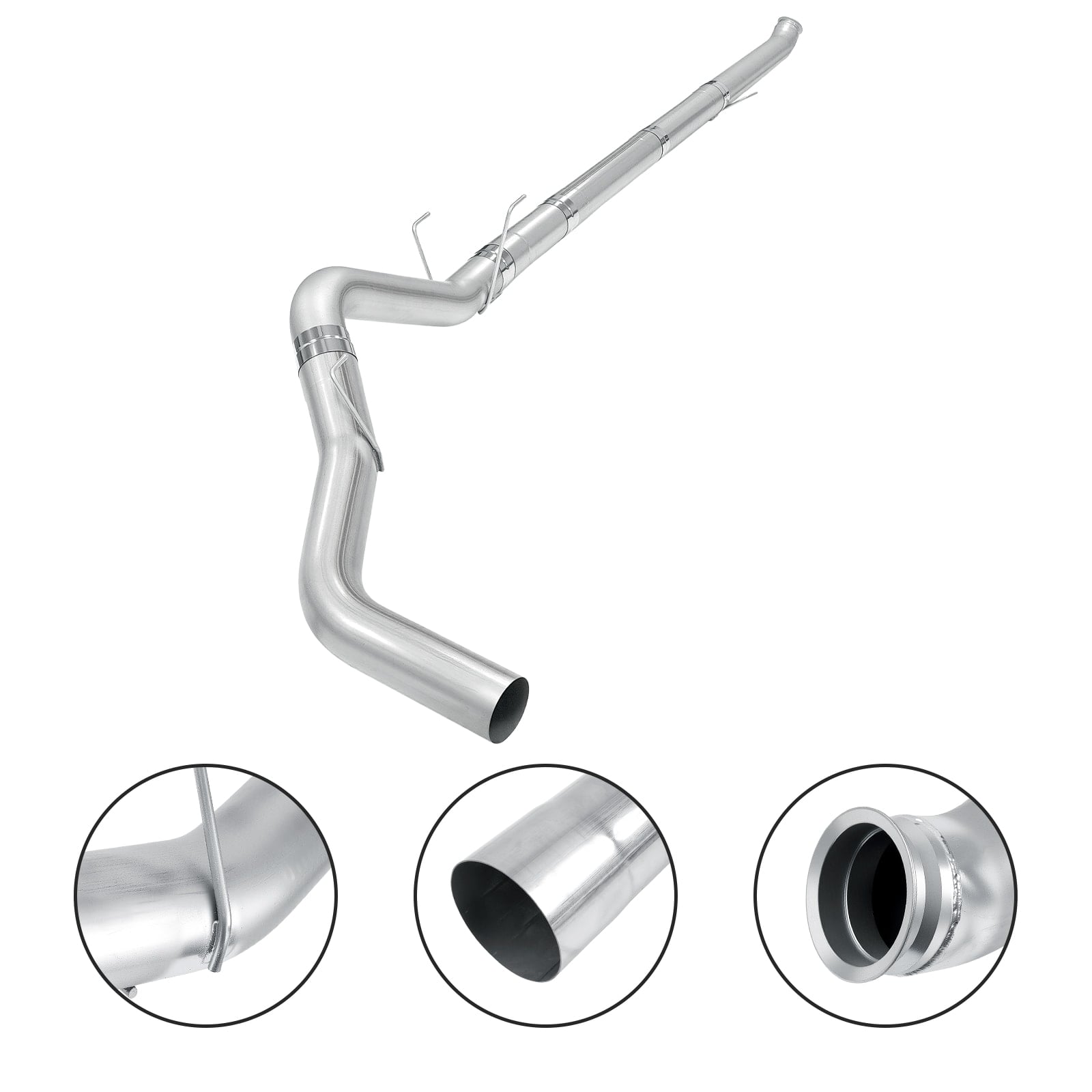 6.7L Cummins 5" Downpipe-Back Exhaust for 2019-2024 Dodge Ram 0