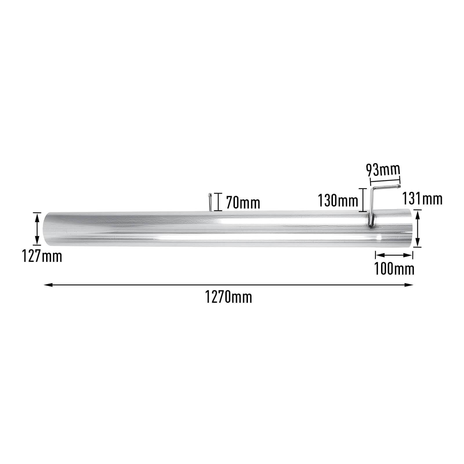 5" DPF Delete Turbo-Back Exhaust System For 2003-2004 Dodge Ram 5.9L Cummins Diesel 15