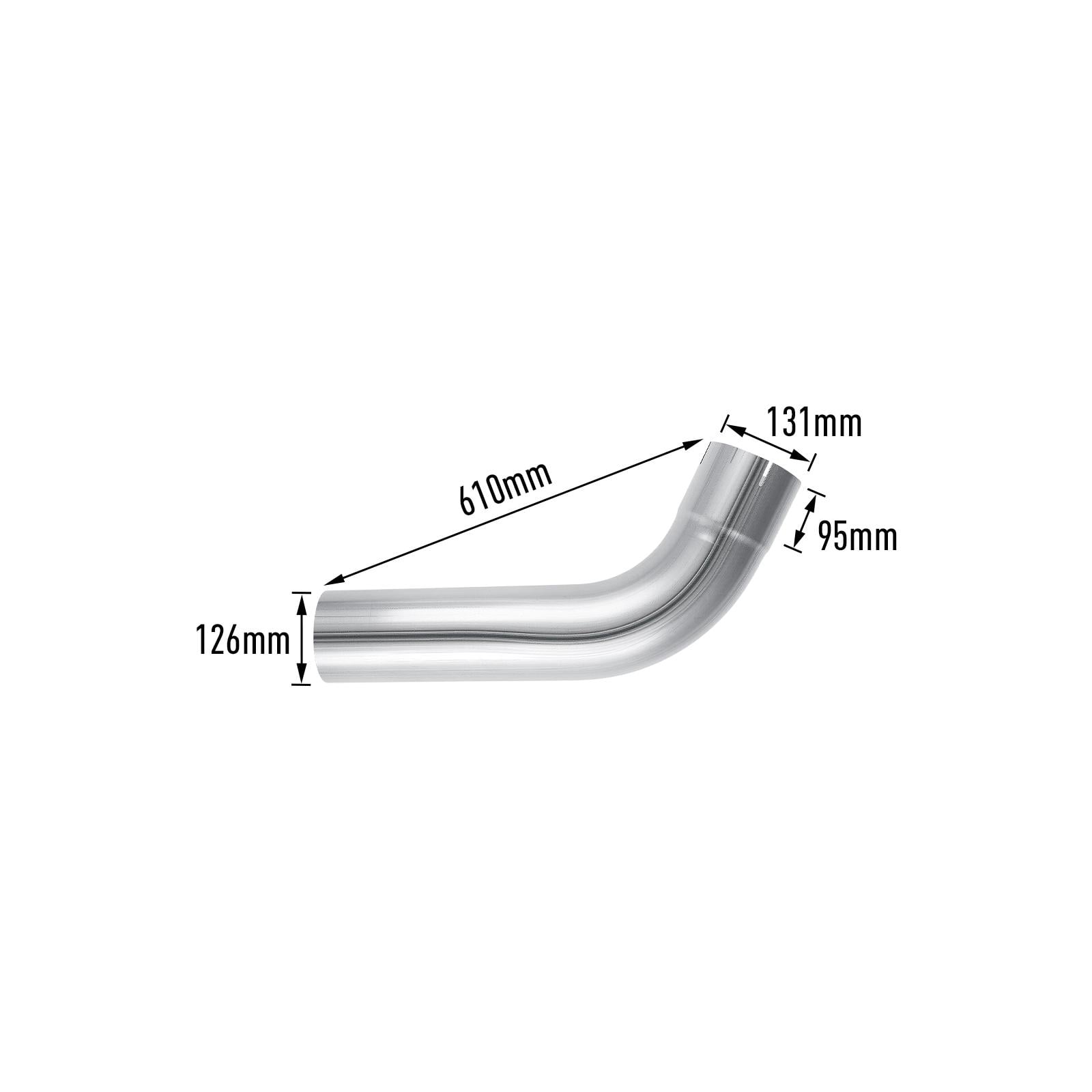 5" DPF Delete Turbo-Back Exhaust System For 2003-2004 Dodge Ram 5.9L Cummins Diesel 14