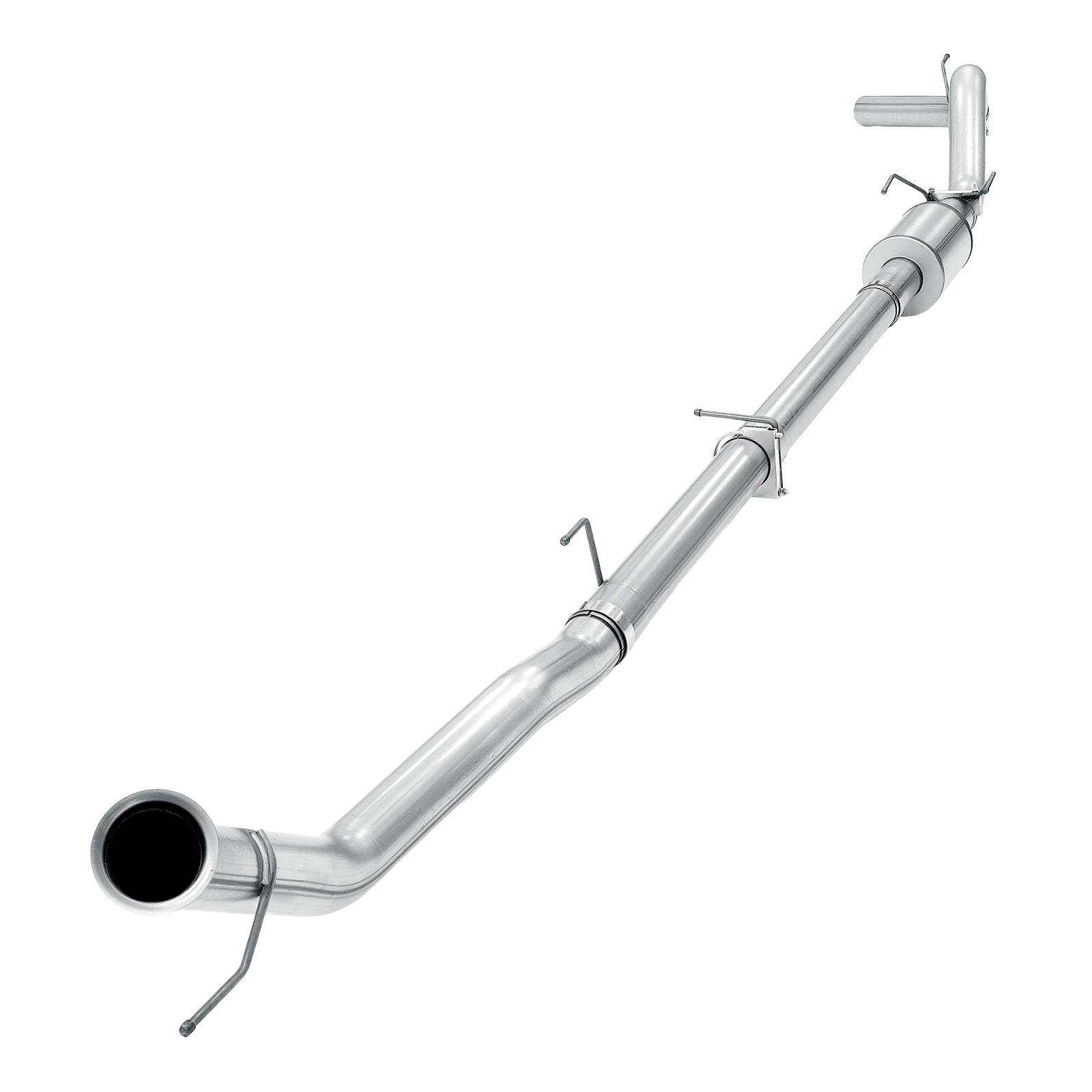 2007-2009 6.7L Cummins 4" Turbo-Back DPF-Delete Exhaust System with Muffler for Ram 2500 3500 7