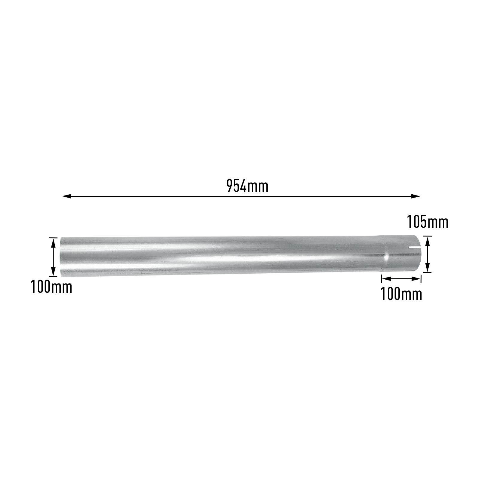 2007-2009 6.7L Cummins 4" Turbo-Back DPF-Delete Exhaust System with Muffler for Ram 2500 3500 11