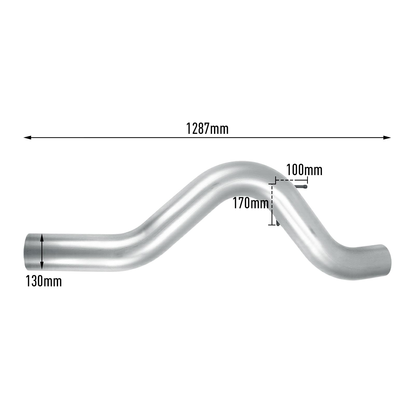 2007-2012 6.7L Cummins 5" DPF-Delete Turbo-Back Exhaust System For Ram 2500 3500 12