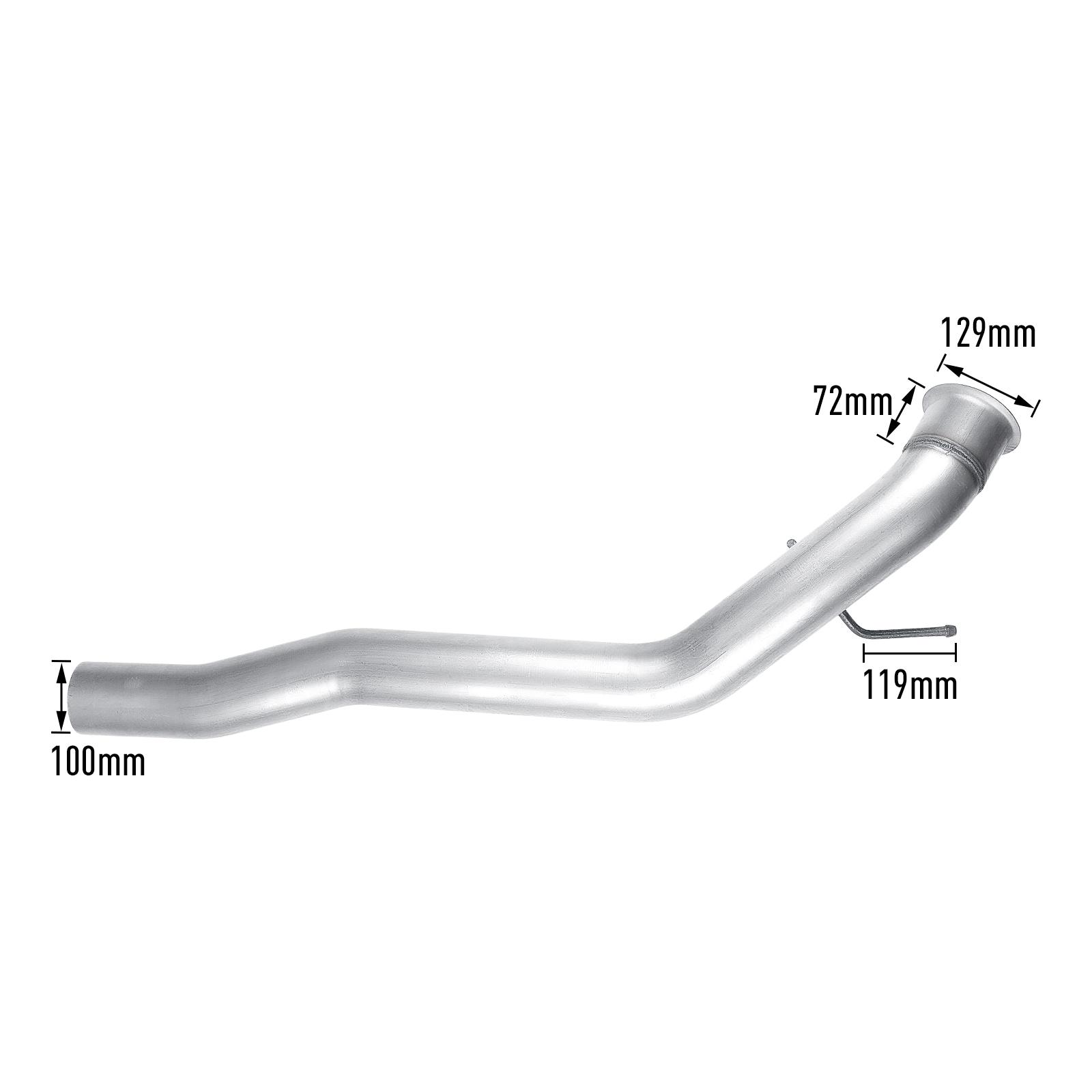 6.7L Cummins 4" Turbo-Back Exhaust for 2010-2012 Dodge Ram 2500 3500 14