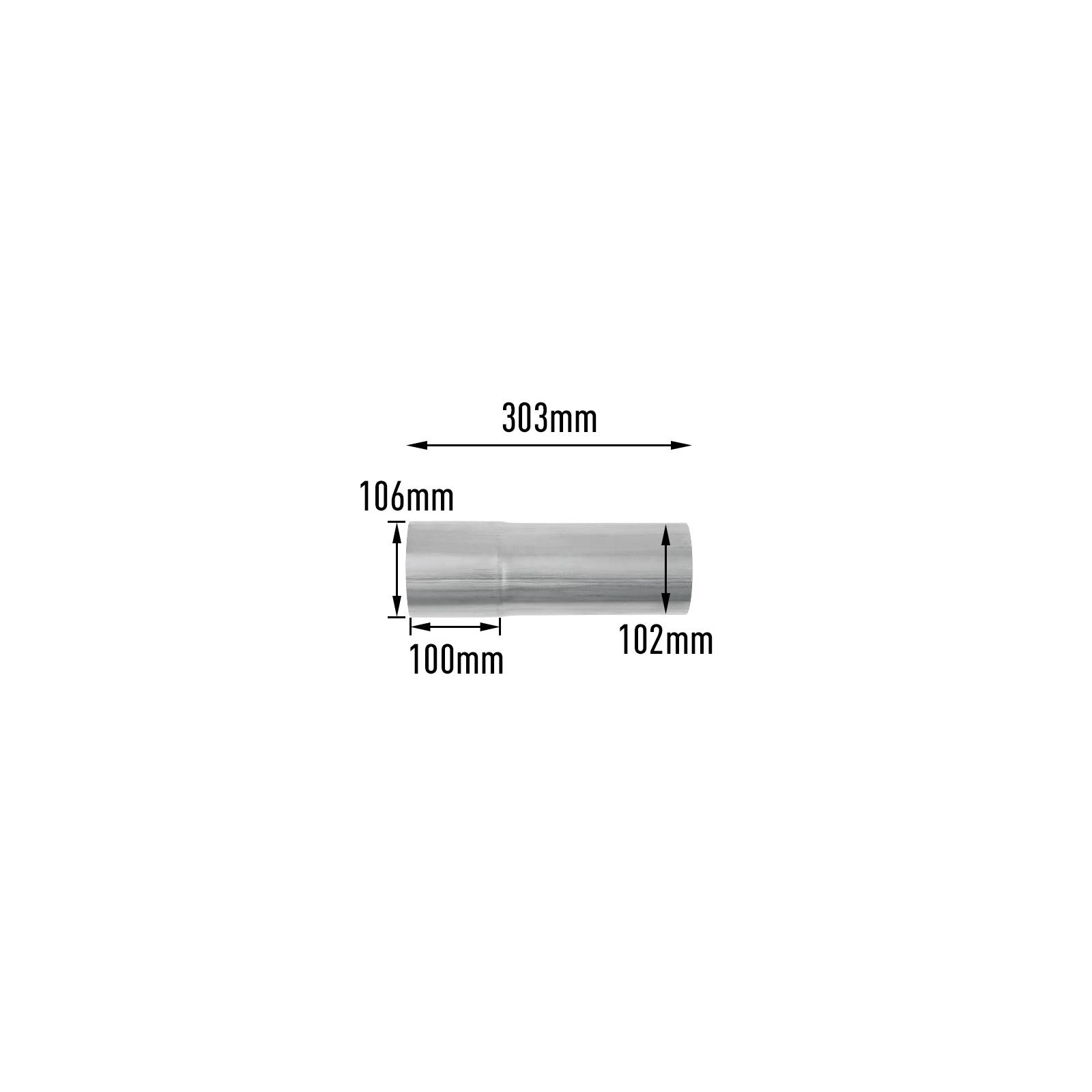6.7L Cummins 4" Turbo-Back DPF Delete Race Pipe for 2013-2018 Dodge Ram 15
