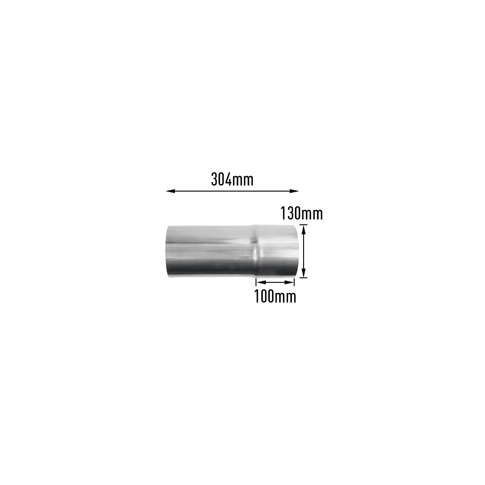 2013-2018 6.7L Cummins 5" Turbo-Back DPF Delete Pipe for Dodge Ram 2500/3500 15