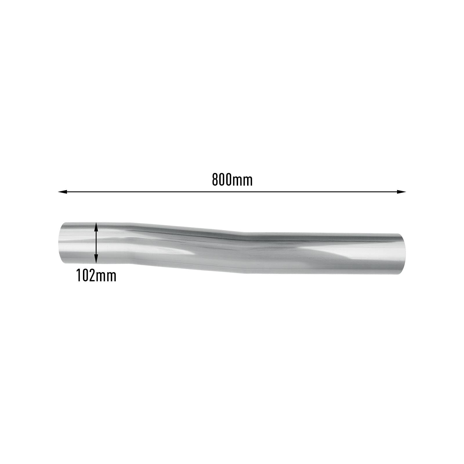 6.7L Cummins 4" DPF & Cat Delete Race Pipe for 2013-2022 Dodge Ram 3500/4500/5500 Cab & Chassis 13
