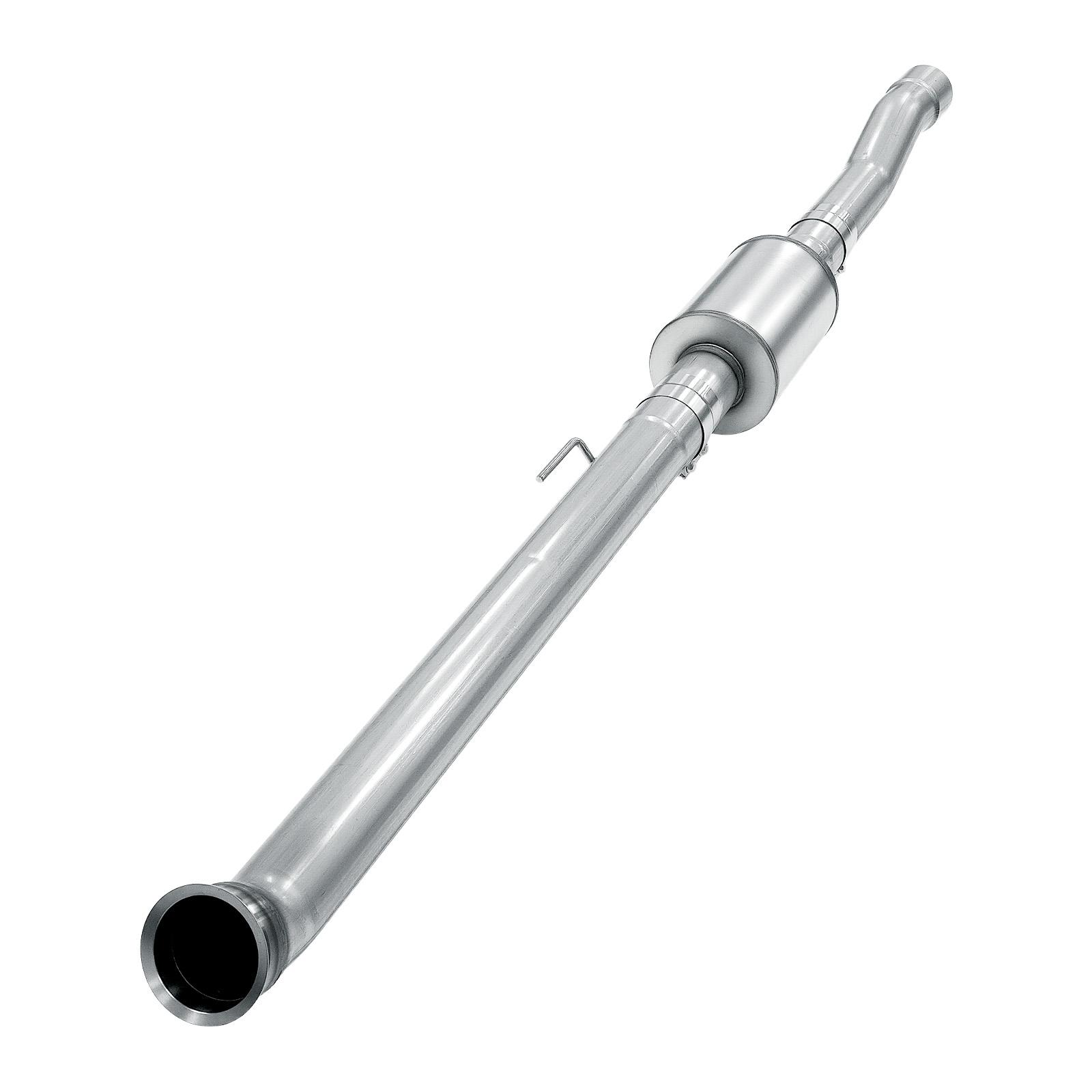 6.7L Cummins 4" DPF & Cat Delete Race Pipe with Muffler for 2019-2024 Dodge Ram 2500 3500 7