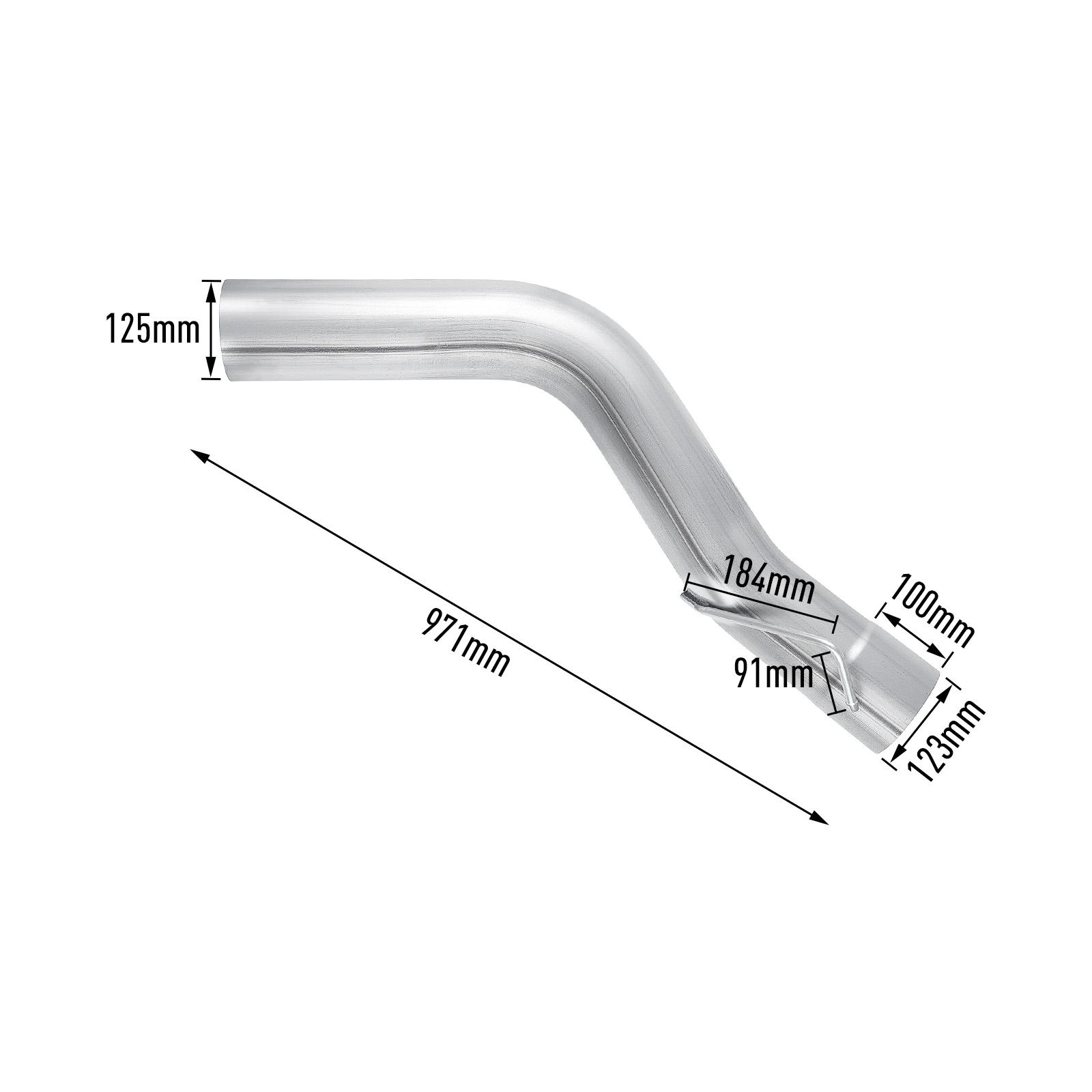 6.7L Cummins 5" Downpipe-Back Exhaust for 2019-2024 Dodge Ram 11