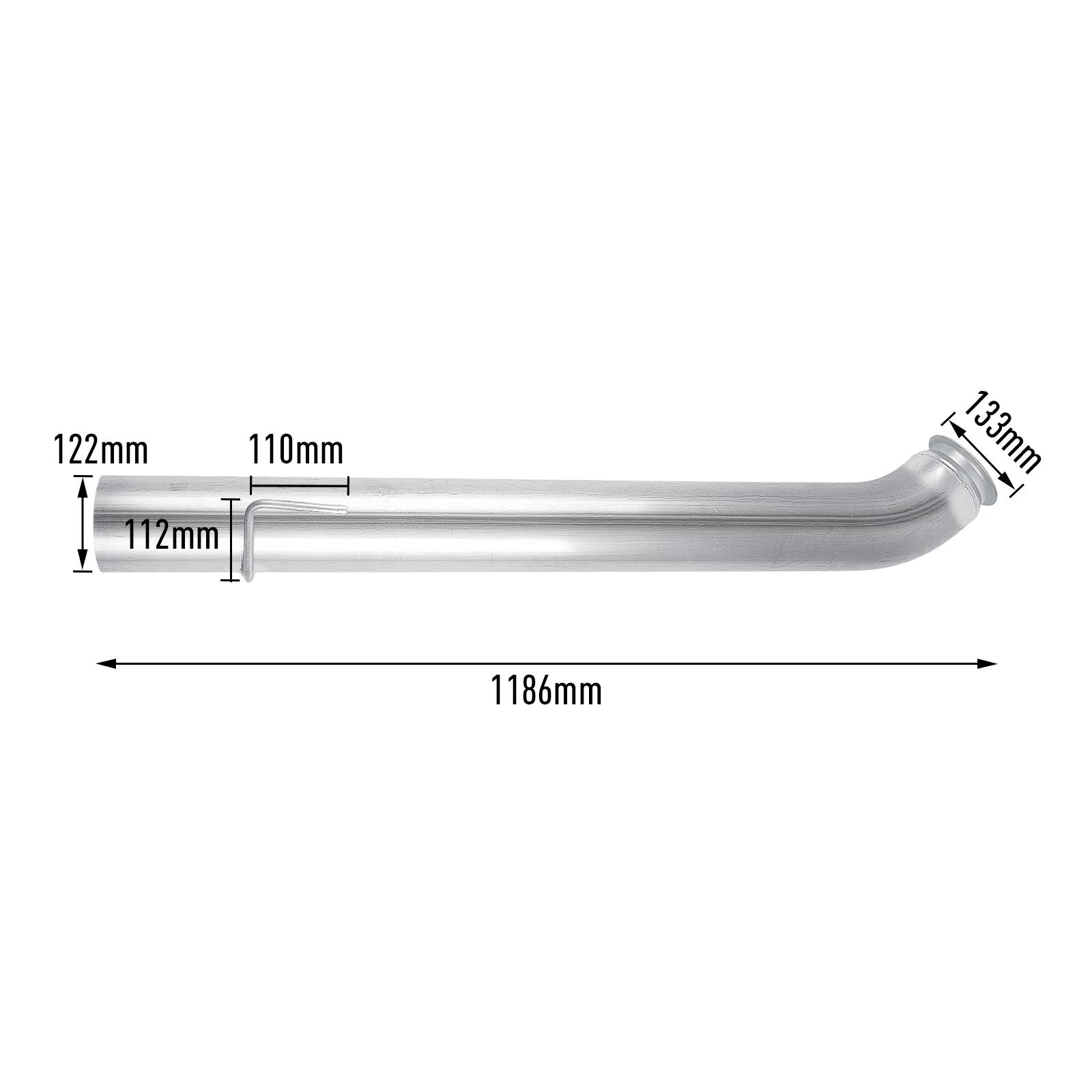 6.7L Cummins 5" Downpipe-Back Exhaust for 2019-2024 Dodge Ram 16