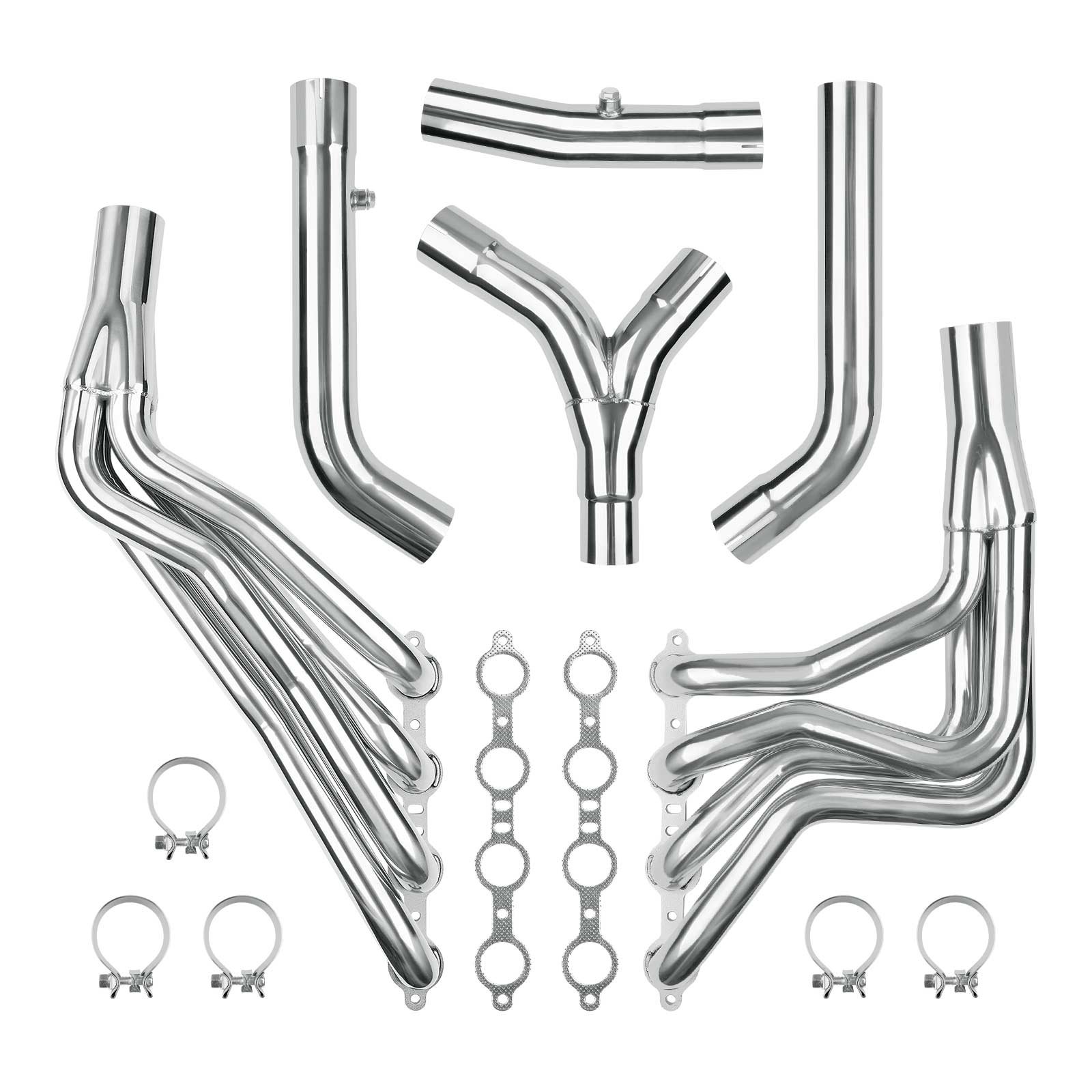 Long Tube Header for 1998, 1999, 2000, 2001, 2002 Chevrolet Camaro, Pontiac Firebird Race Version 2-Doors F-Body LS1 5.7L(346 CID) V8