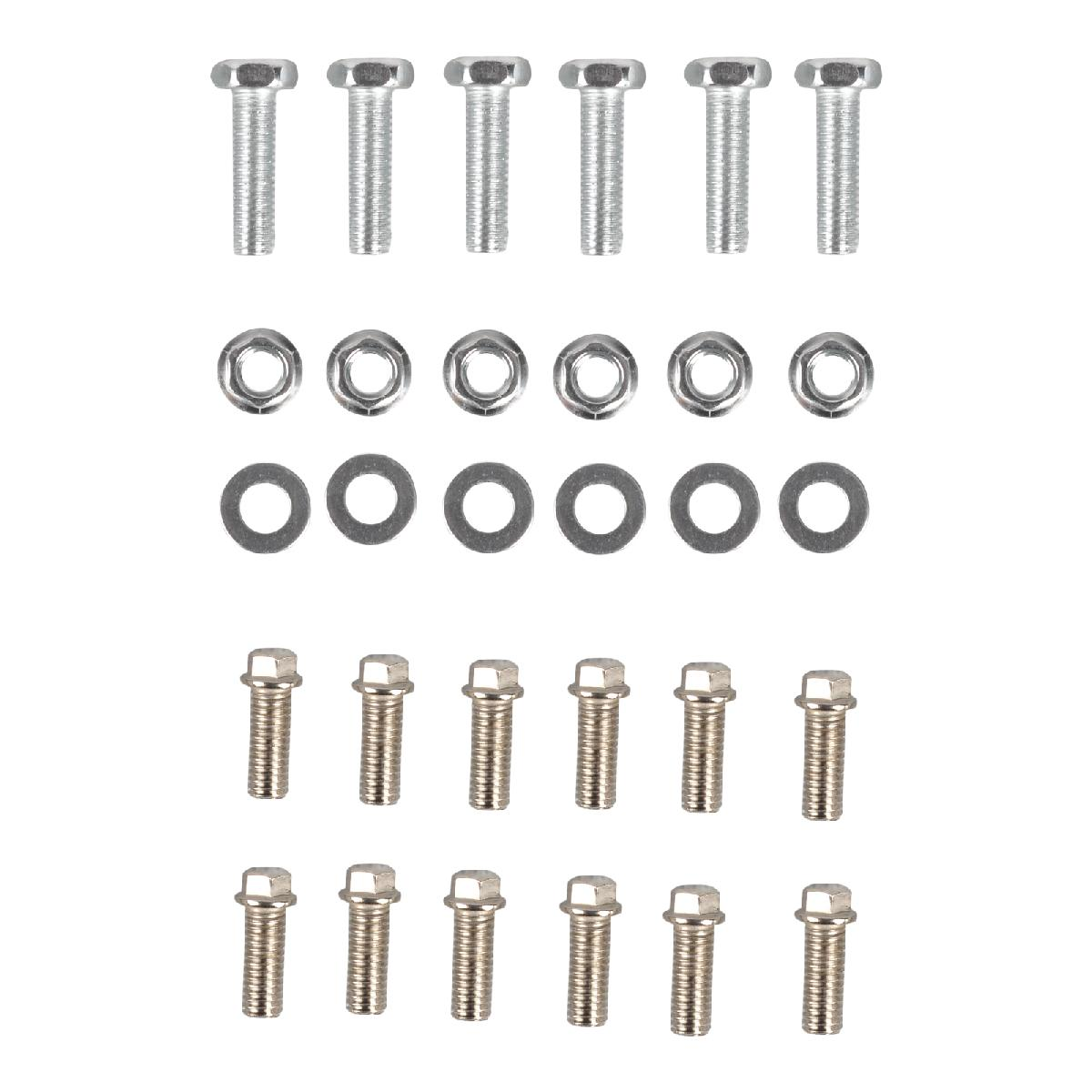 1-5/8" Long Tube Header For 1975-1989 Dodge D100 D200 Pickup 318 340 360 V8 6