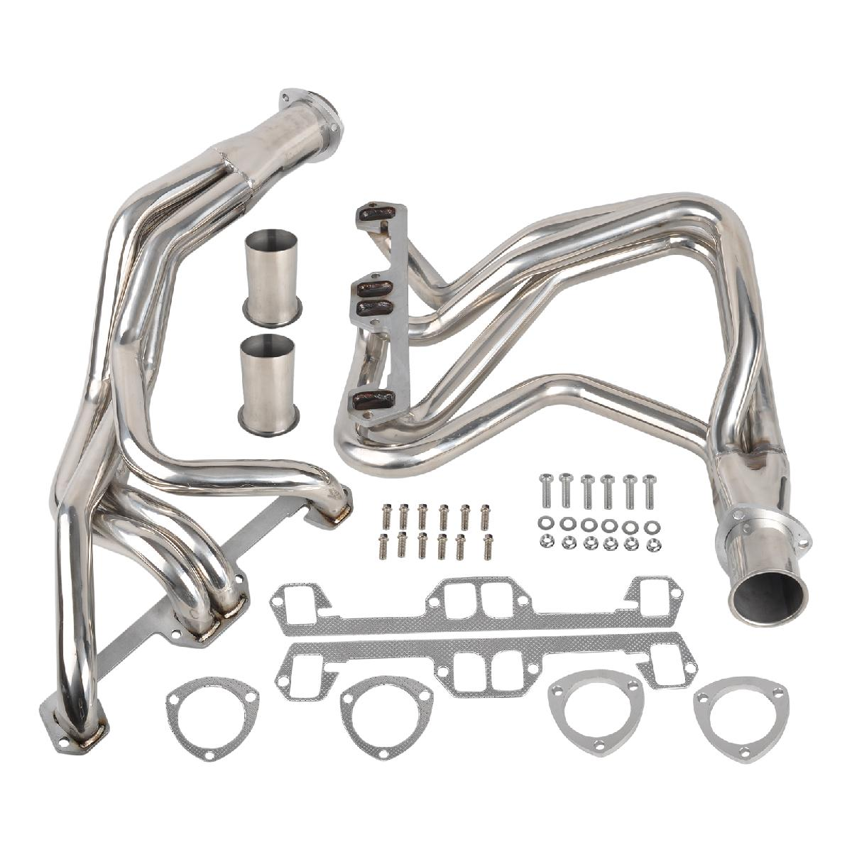 1-5/8" Long Tube Header For 1975-1989 Dodge D100 D200 Pickup 318 340 360 V8 0