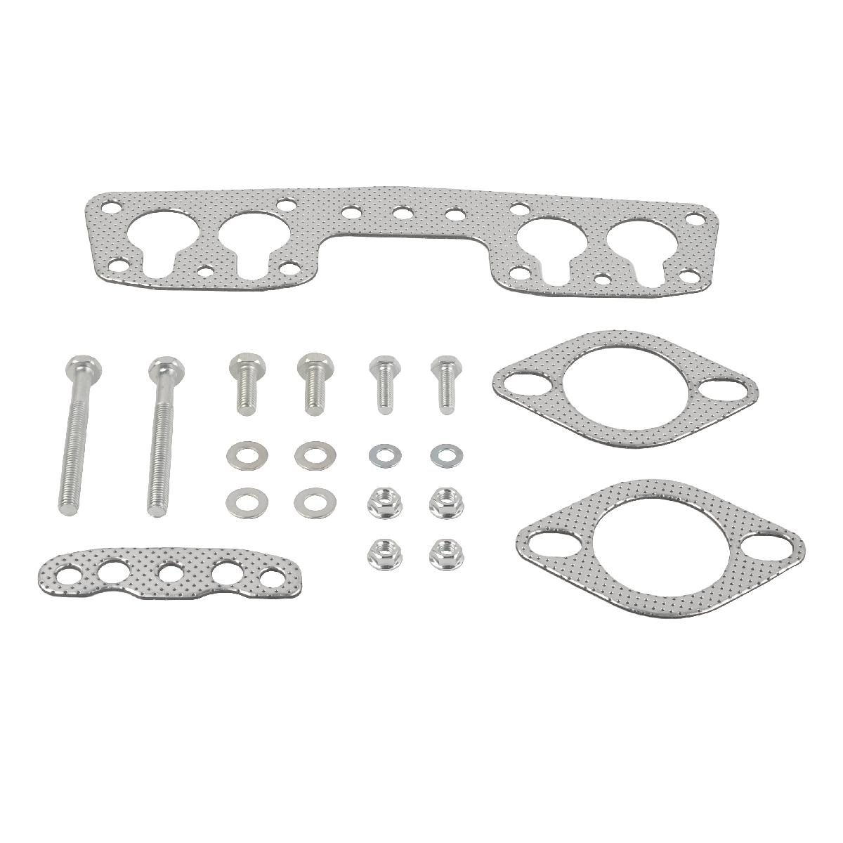 1-1/2" Long Tube Header & Downpipe For 1990-1995 Toyota 4Runner 4WD 2.4L L4 3