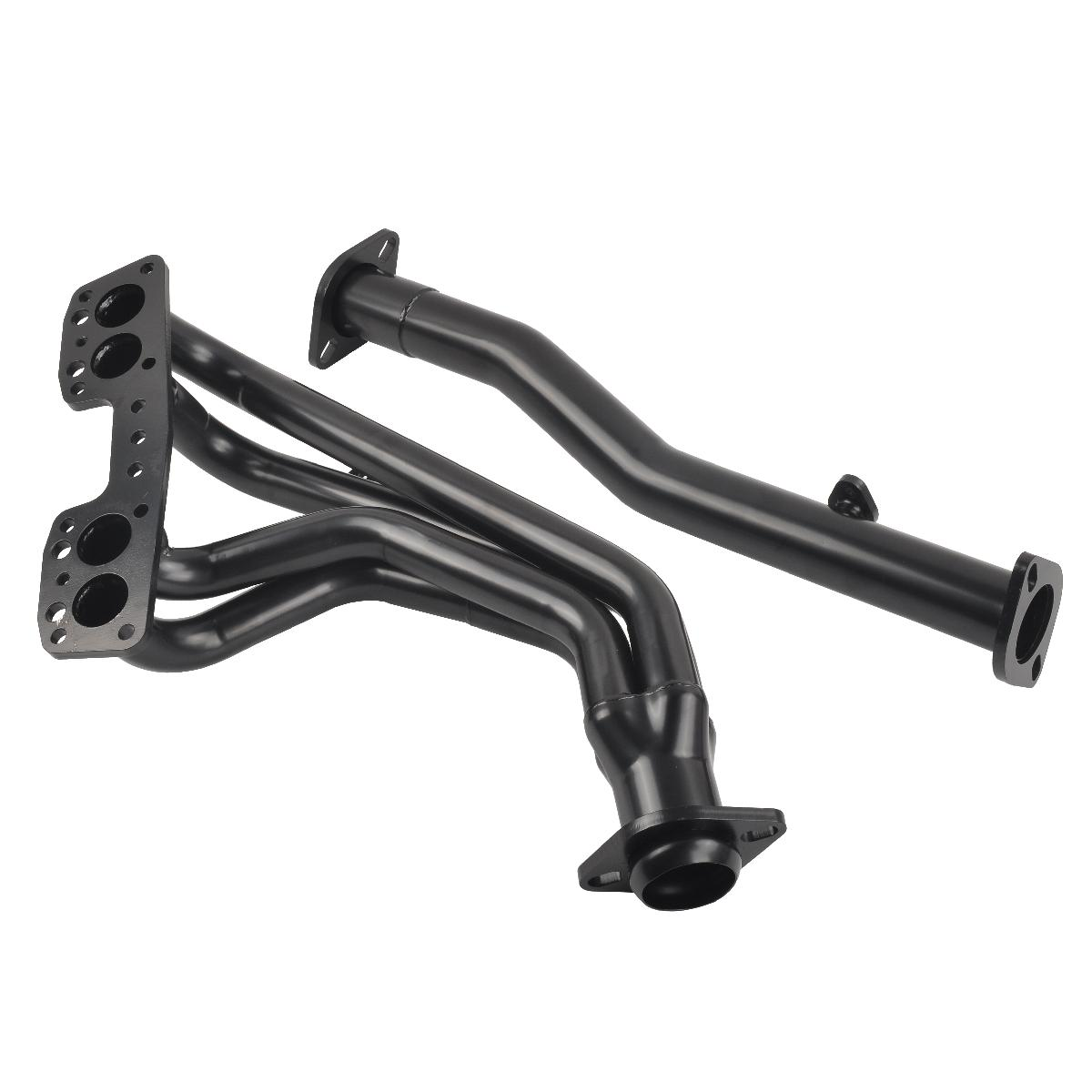 1-1/2" Long Tube Header & Downpipe For 1990-1995 Toyota 4Runner 4WD 2.4L L4 1