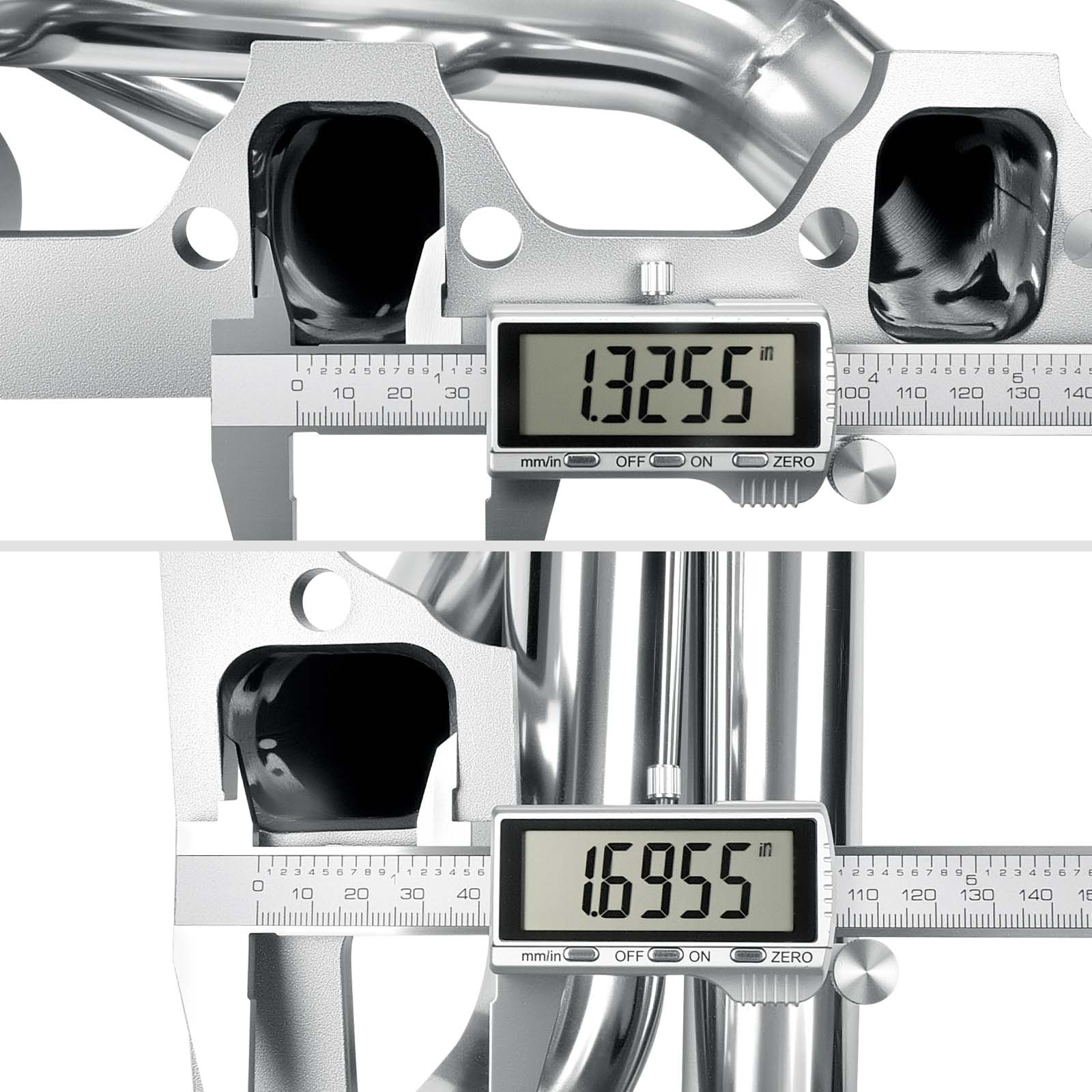 1-5/8" Exhaust Header For 1963-1977 Ford Mustang SBF 289 302 V8 3