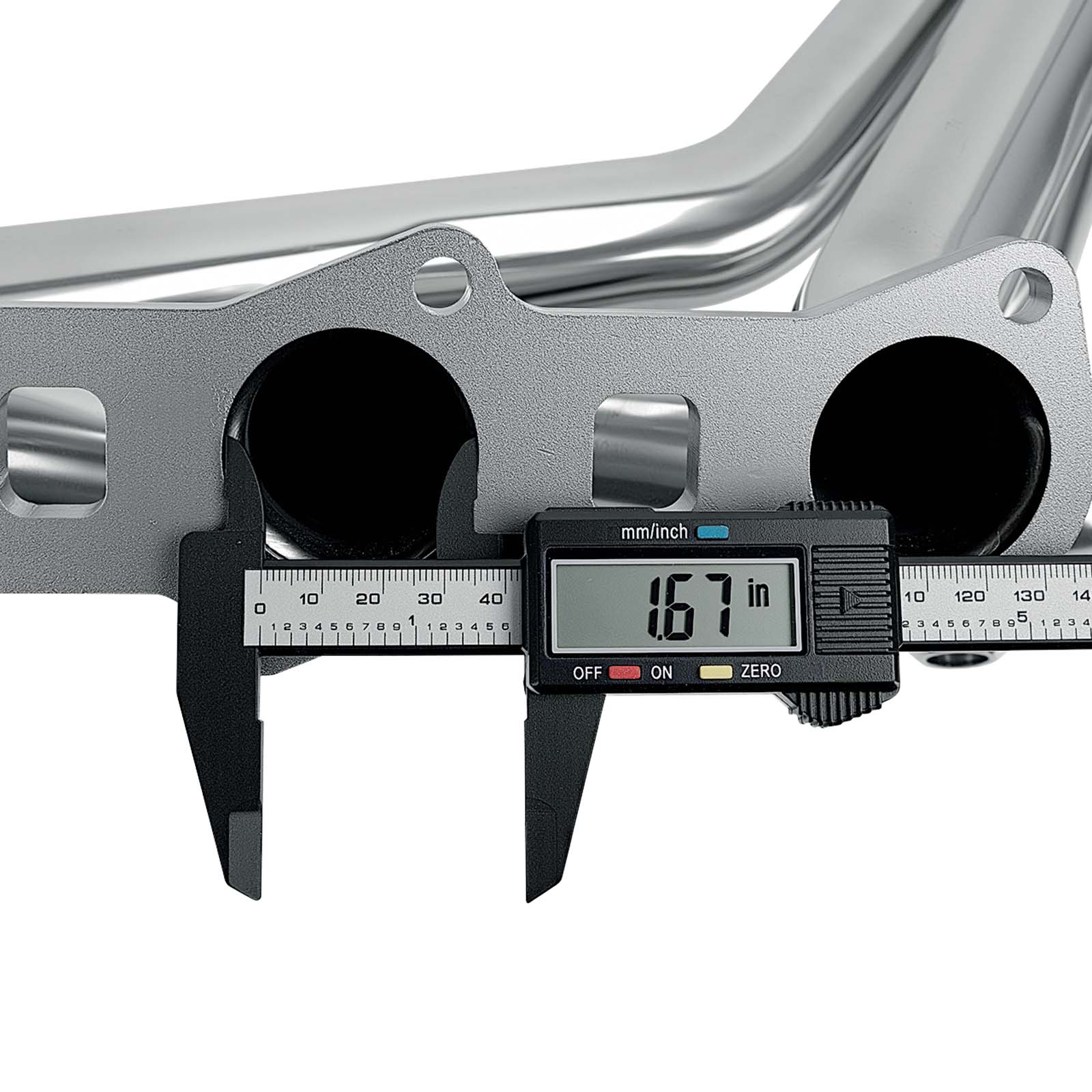 1-5/8" 1999-2004 Ford F150 F250 V8 5.4L Long Tube Header & Off-road Pipe 6